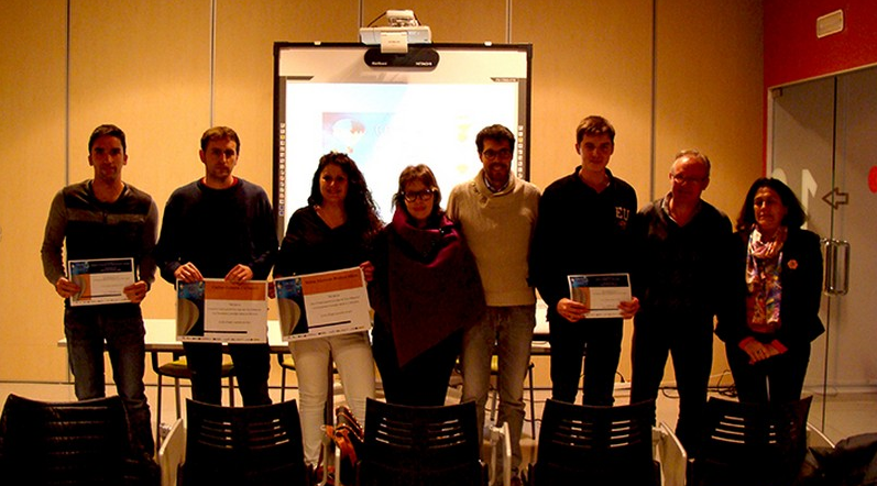 Guardonats al Concurs d'Idees d'Empresa del CETAP. Font: Consell Comarcal de l'Alt Urgell - http://www.alturgell.cat