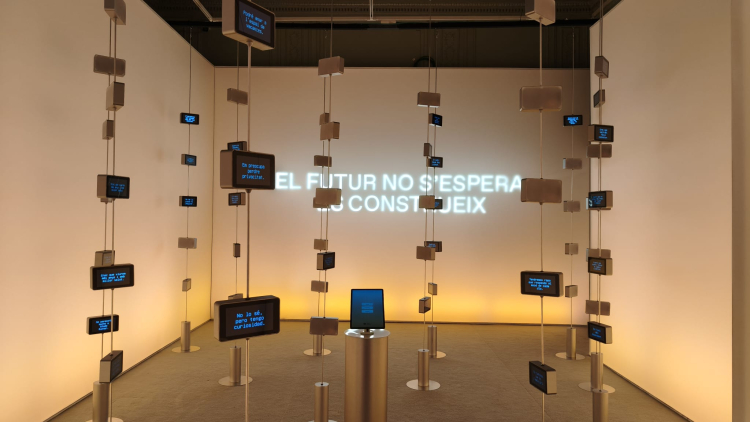 Imatge de l’exposició ‘Tecnologia (in)visible’