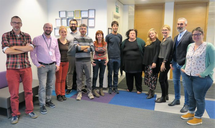 Primera trobada de l'equip de "The WELCOME Program" a Bèlgica