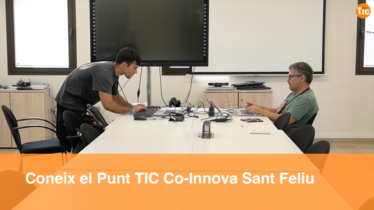 Image of the Co-Innova Sant Feliu ICT Point