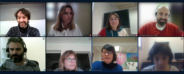 Image of virtual meeting