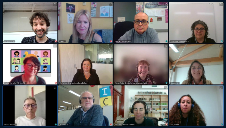 Image of virtual meeting