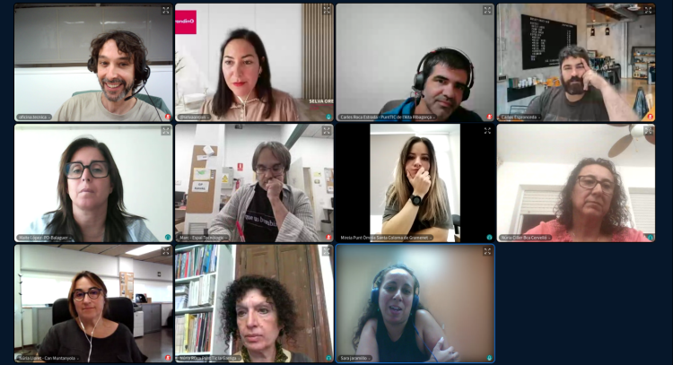 Virtual meeting image