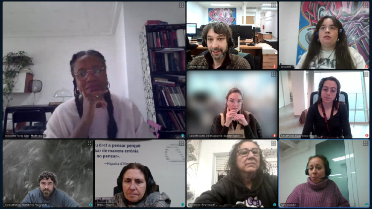 Virtual meeting image