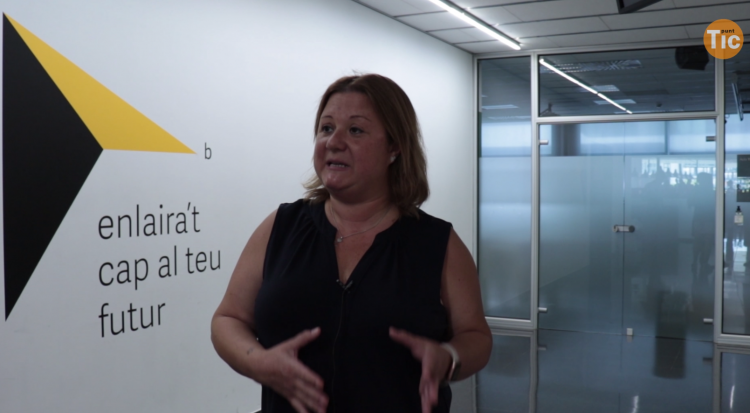 Mercè Fort, promoter of the ICT SmartCentre in Santa Bárbara