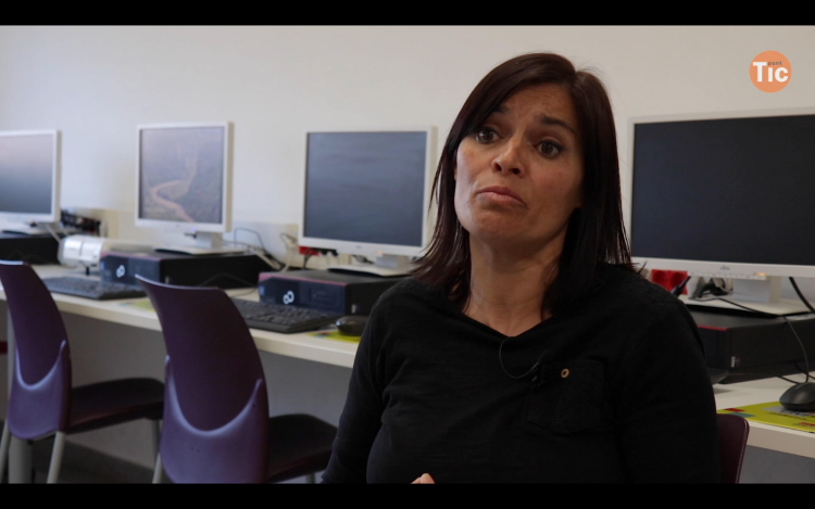 Sandra Pérez, point facilitator,