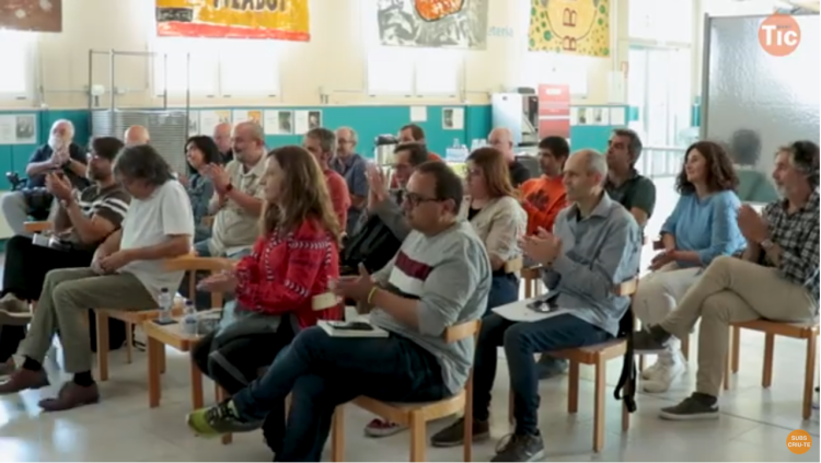 Imagen del encuentro territorial en Tàrrega