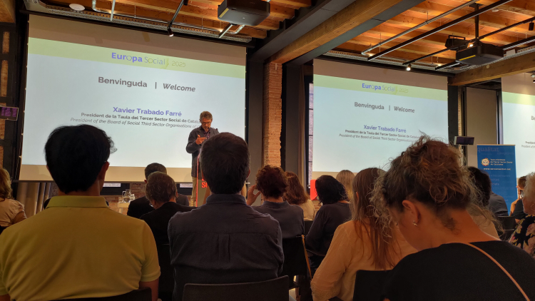 Els assistents al Debat Europa Social del passat 18 de setembre