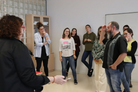 Trobada territorial Girona al Punt TIC-Òmnia de Blanes, el 10 d'octubre de 2019