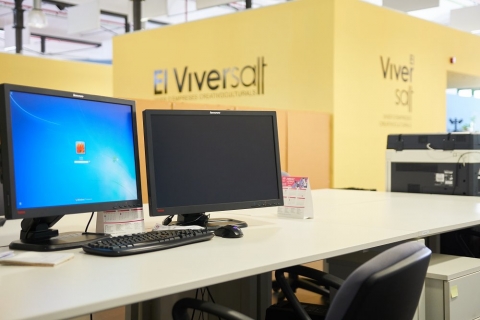 Coworking i Viver d'empreses creativoculturals de Salt