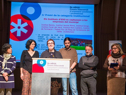 Lliurament dels Premis Educaweb 2015