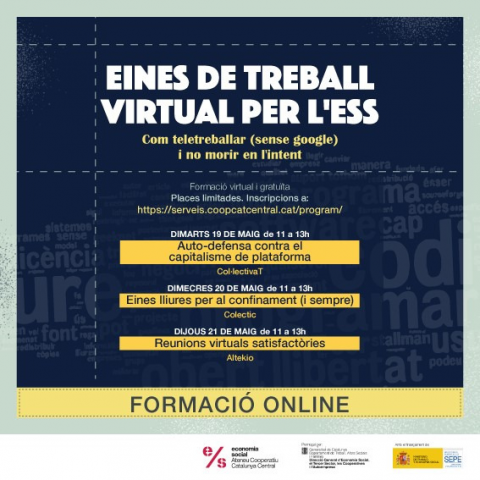 Formació: 'Teletreballar sense Google i no morir en l'intent és possible!'