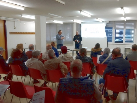 Fotografia de la presentació de la programació de #gòTICestiu19