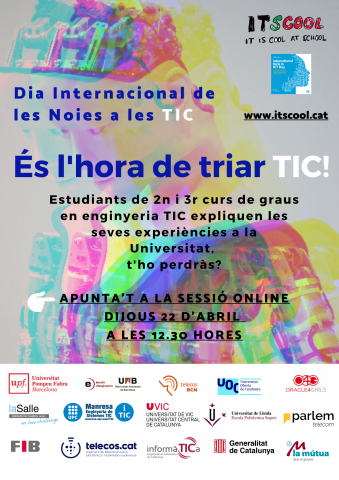 Jornada Itscool, És l'hora de triar TIC!