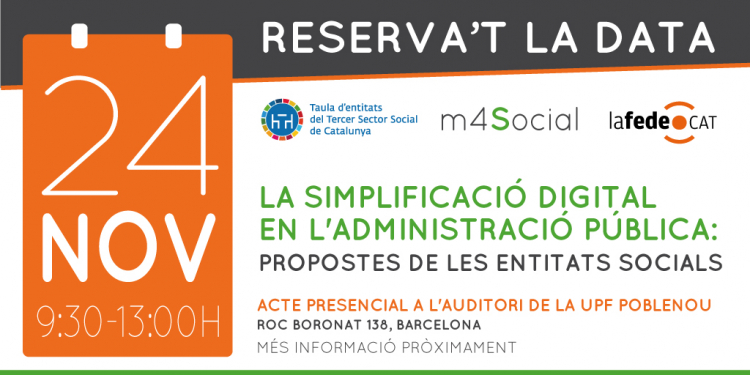 Acto digitalización y simplificación digital en el Tercer Sector Social