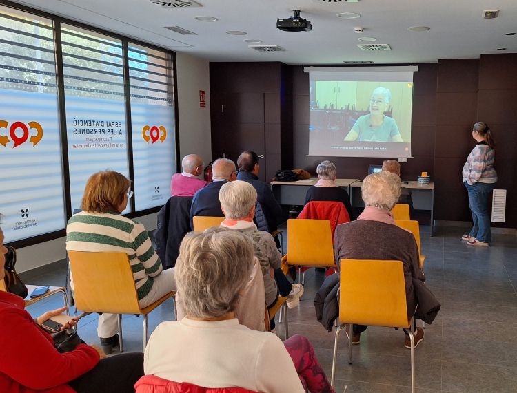 Image of the ICT Point at the Can Gruart Cultural Center in Vilablareix