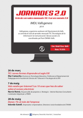 Cartell de les Jornades 2.0