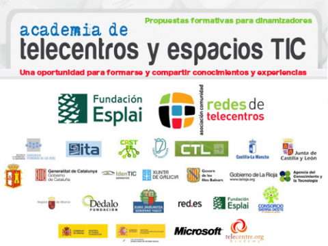 Organitzacions col·laboradores de l'Academia de Telecentros