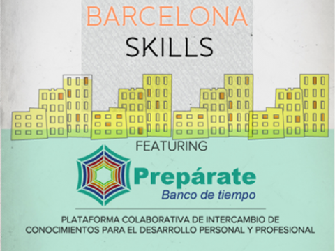 Part del cartell de la primera sessió de OuiShare Skills al MOB
