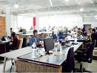 Espai de coworking Betahaus a Barcelona. Font: Plana web de Betahaus