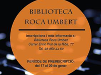 Formació a la Biblioteca Roca Umbert