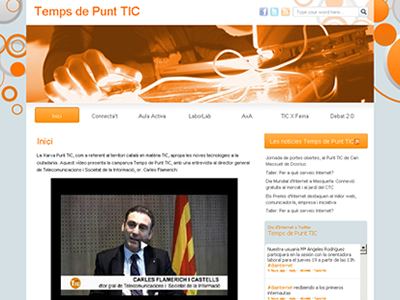 Bloc de la campanya Temps de Punt TIC 2011