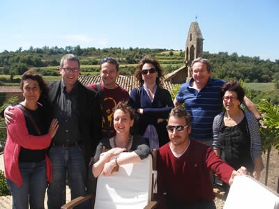 Participants de la trobada del projecte TIRA a Solsona