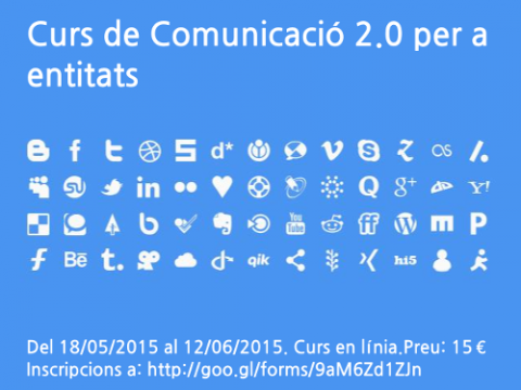 Curs de Comunicació 2.0 per a entitats