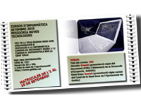 Difusió dels cursos del CIC Gelida