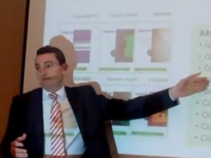 Imatge de la conferència del director d'Idigital, Daniel Marco, a Valls