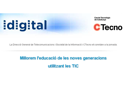 Millorem l'educació de les noves generacions utilitzant les TIC