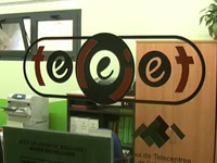 Imatge exterior del Punt TIC Serveis de Noves Tecnologies de la Garrotxa