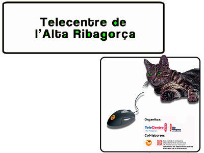 Part del folletó de la formació d'hivern del Punt TIC de l'Alta Ribagorça