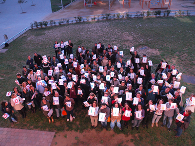 Foto de grup de la Jornada de dinamització de la Internet Social 09