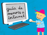 Portada de la "Guia de menors a Internet" d'APDCAT