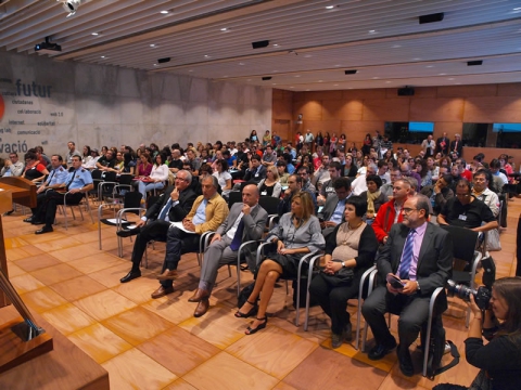 Imatge de la Jornada de dinamització de la Internet Social 2010