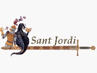 Imatge: Sant Jordi a la Xarxa de telecentres de Lleida