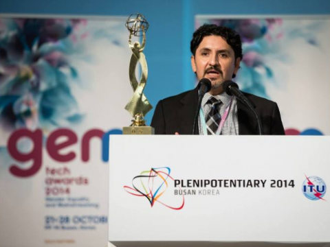 El programa Telecentre Women guanya un Premi GEM-Tech. En la foto Miguel Raimilla, director executiu de Telecentre.org