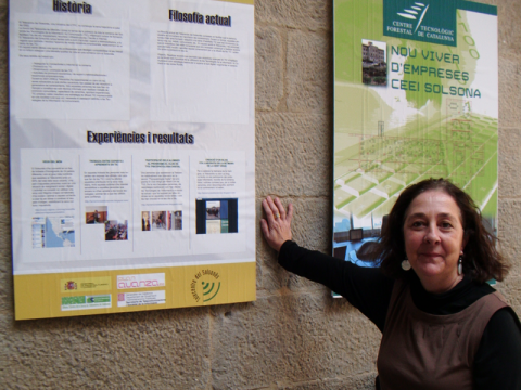 Paloma Hernández, dinamitzadora del Punt TIC del Solsonès
