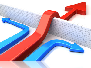 Fletxes que superen obstacles