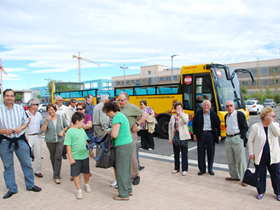 Visita dels usuaris dels Telecentres a la XII edició de "Ciència en Acción"