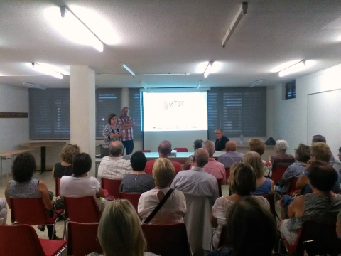 Fotografia de la presentació de la programació de #gòTICtardor18