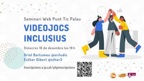 Seminari web: Videojocs inclusius