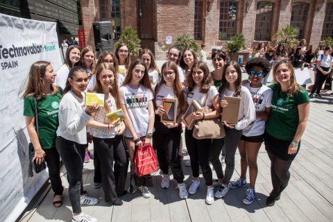 Final de l'edició 2019 de la Technovation a Barcelona