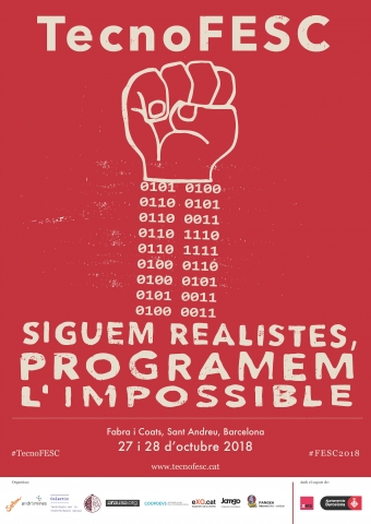 Cartell de la TecnoFESC 2018