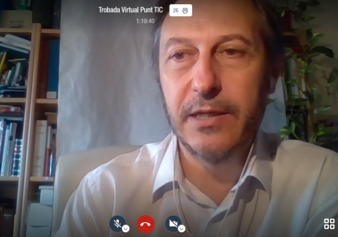 Tomàs Moré, responsable de conscienciació del Programa Internet Segura de l'Agència de Ciberseguretat de Catalunya