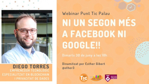 Webinar: 'Ni un segon més a Facebook ni Google'