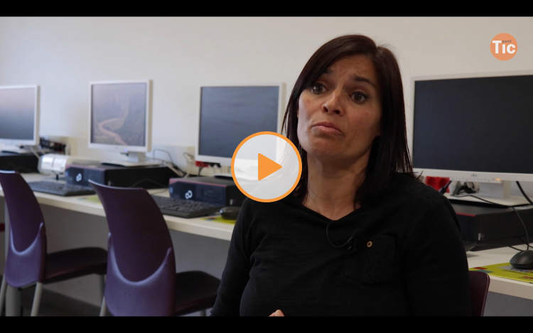 Sandra Pérez, point facilitator,