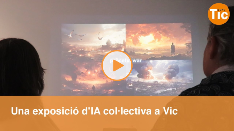 Embedded thumbnail for Vic ha presentado la exposición &#039;Inteligencia artificial: esto no es arte&#039;