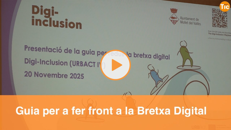 Embedded thumbnail for Es presenta una guia per fer front a la bretxa digital en petites i mitjanes ciutats